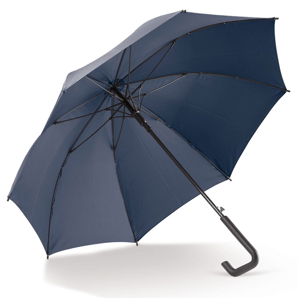 Luxe stokparaplu 23” auto open - donkerblauw