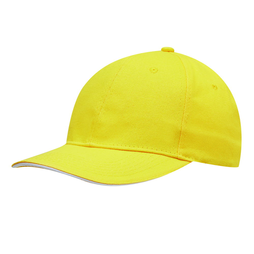 LIBERTY - 6 panel baseball cap - Geel