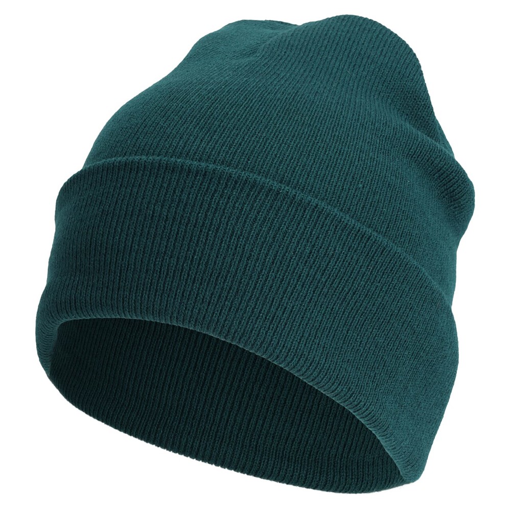 Gebreide muts - Flessengroen (PMS 3308c) / Flessengroen