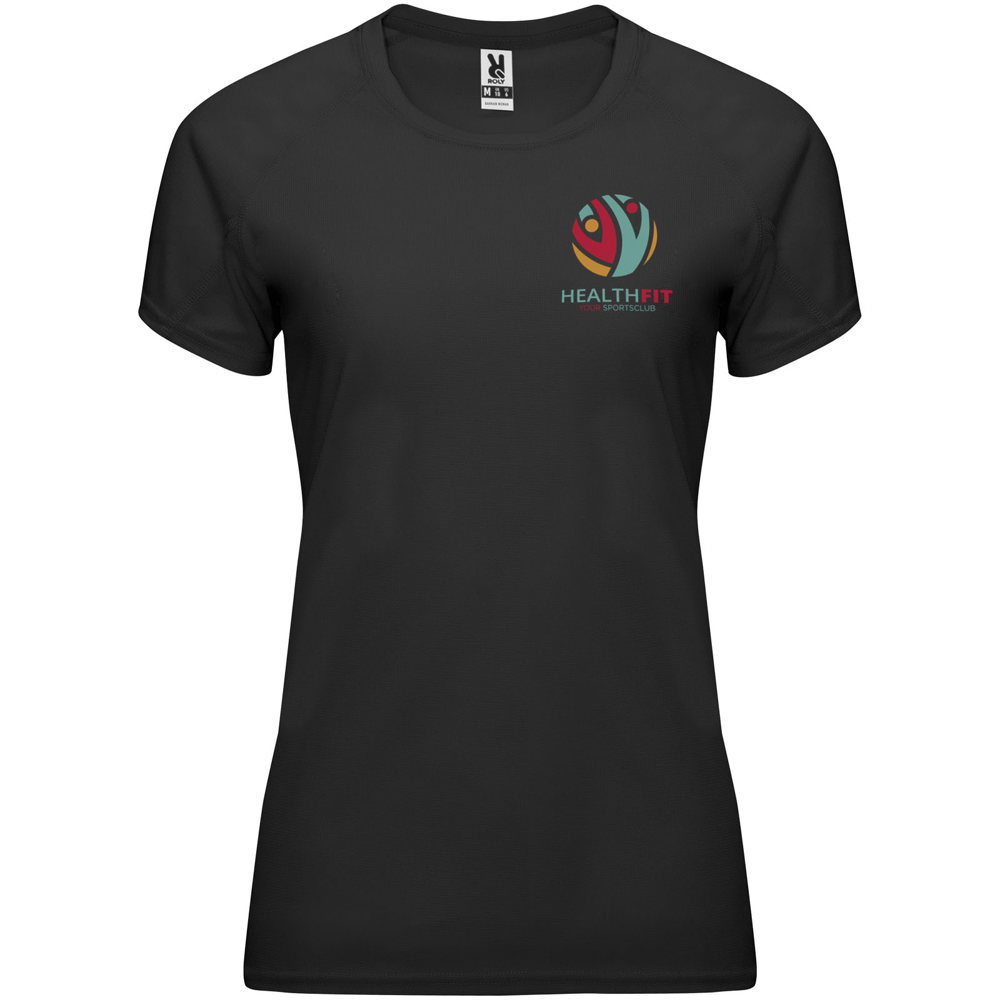 Bahrain 135 g/m² sportshirt met korte mouwen voor dames