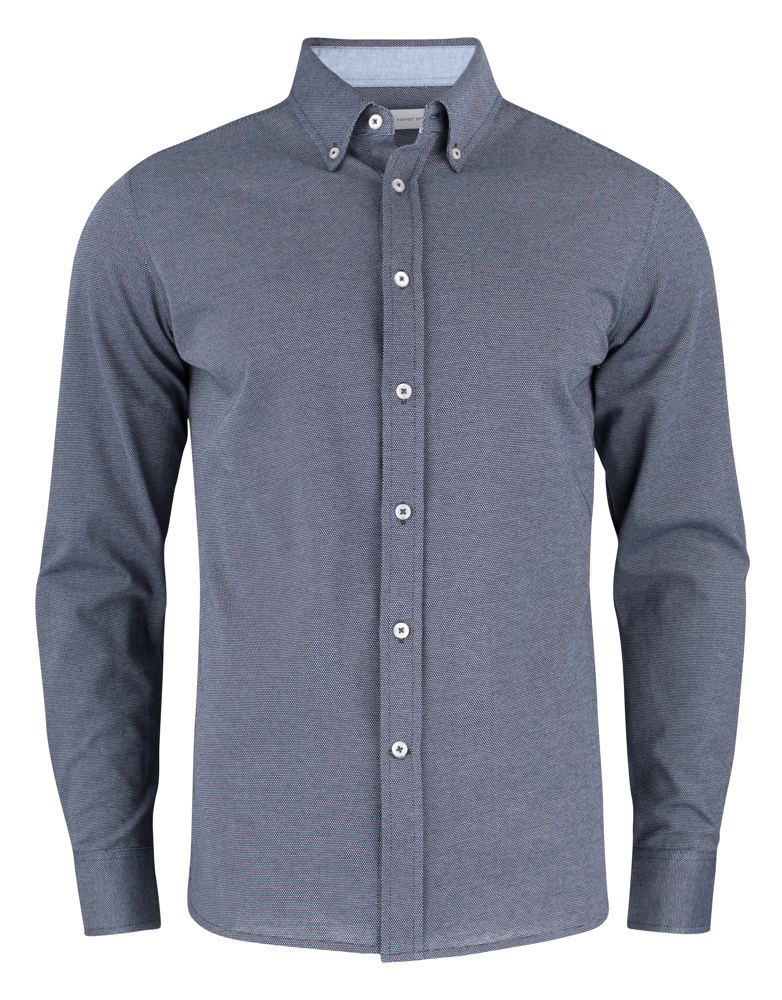 Burlingham Hemd Heren - Marine