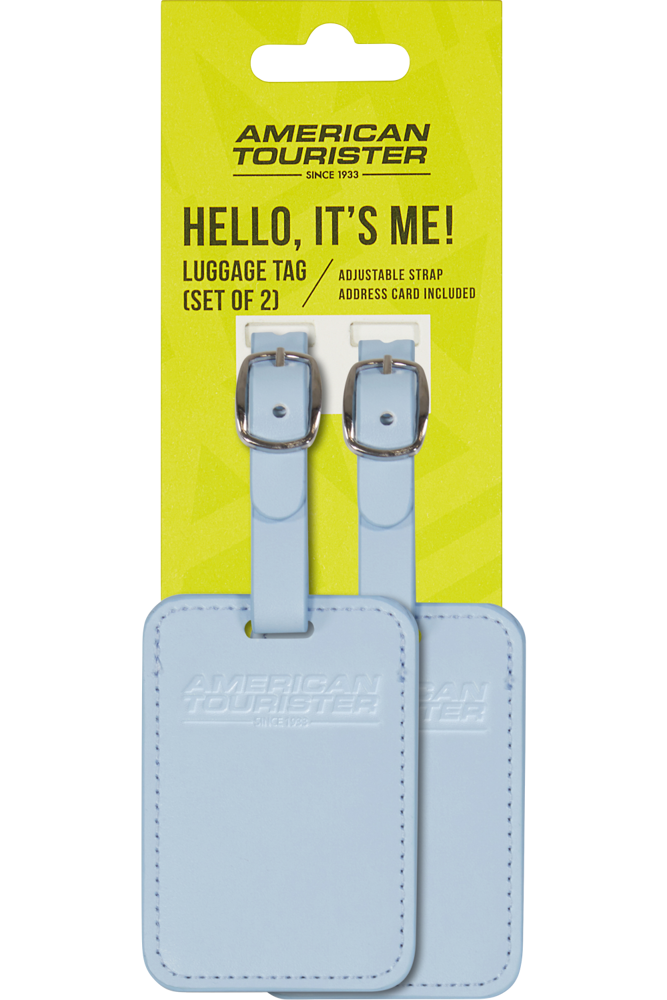 American Tourister Ta Luggage Tag X2