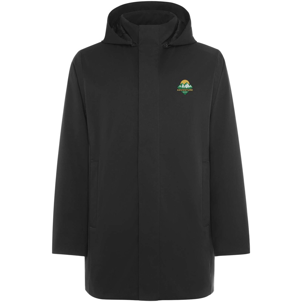 Dome unisex parka met gewatteerde kraag