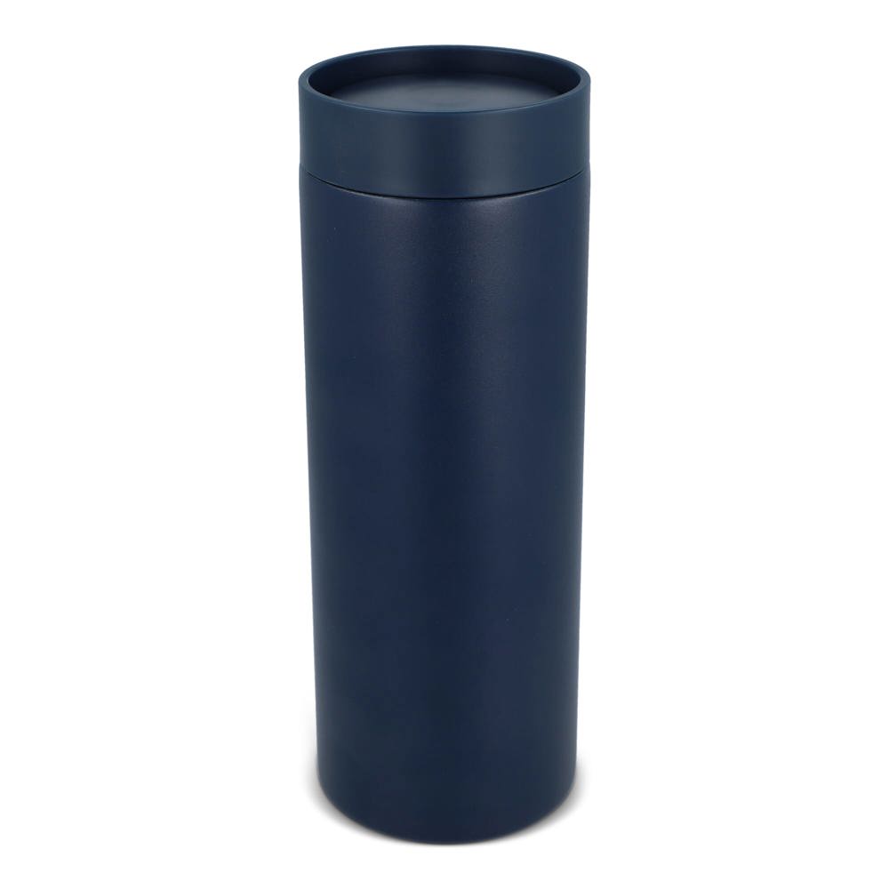 360 Shine thermo beker 400ml - donkerblauw