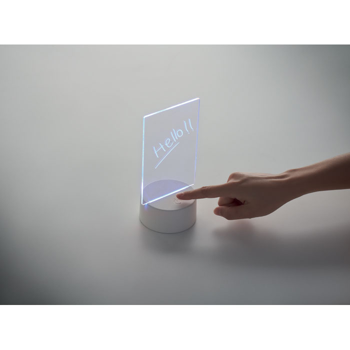 LEDMEMO - Verlicht LED memobord