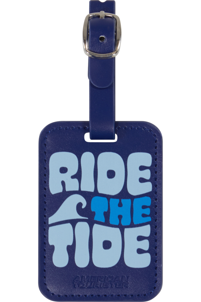 American Tourister Ta Luggage Tag X2 Print - Ride The Tide