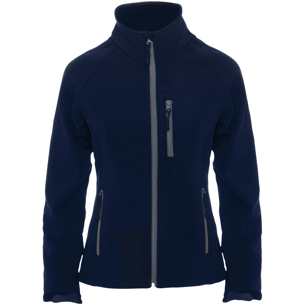 Antartida softshell damesjack - marineblauw