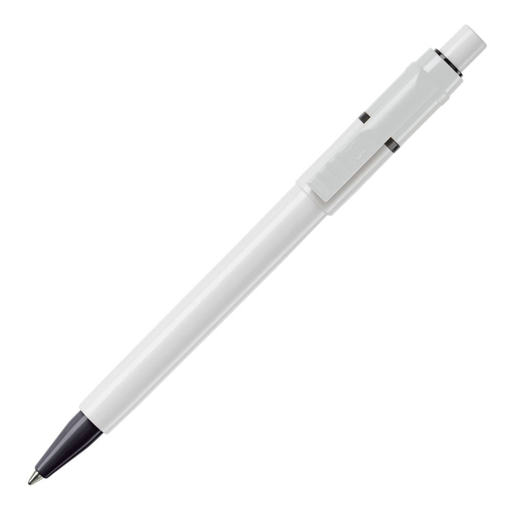 Balpen Baron hardcolour - wit / zwart