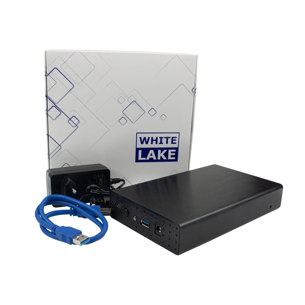 White Lake Ultra External HDD- Zwart- HDD 3TB 3.5