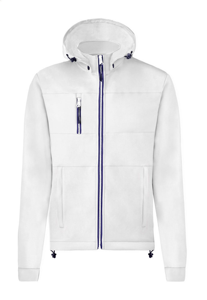 Butron - softshell jas - Wit