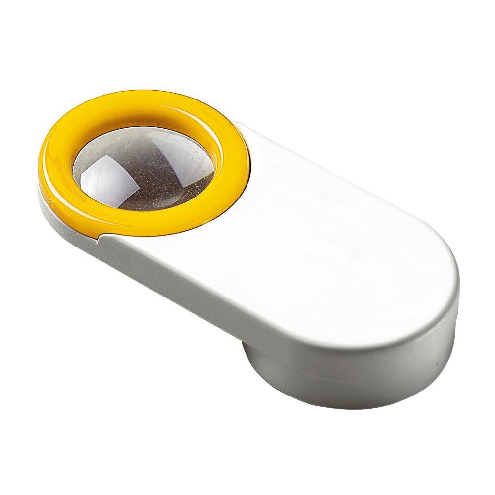 Magneet "Vergrootglas" - standaard geel