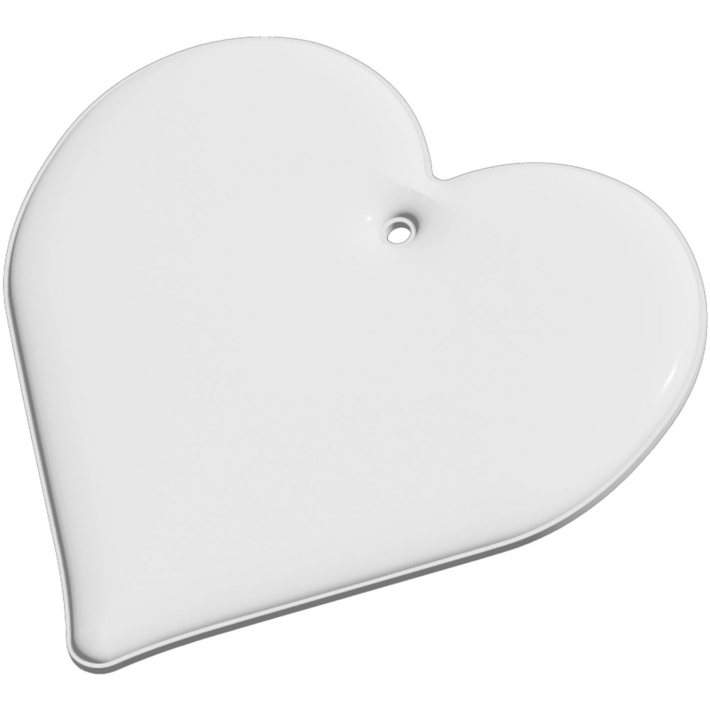 RFX™ H-09 reflecterende TPU hanger met hart
