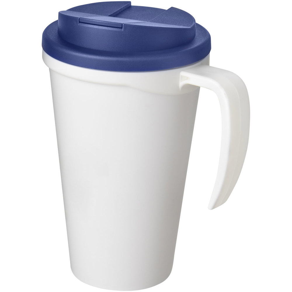 Americano® Grande 350 ml geïsoleerde beker - wit, blauw