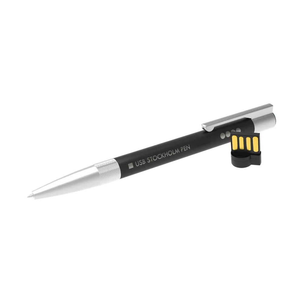 USB Pen Stockholm- Zwart- 128GB 2.0