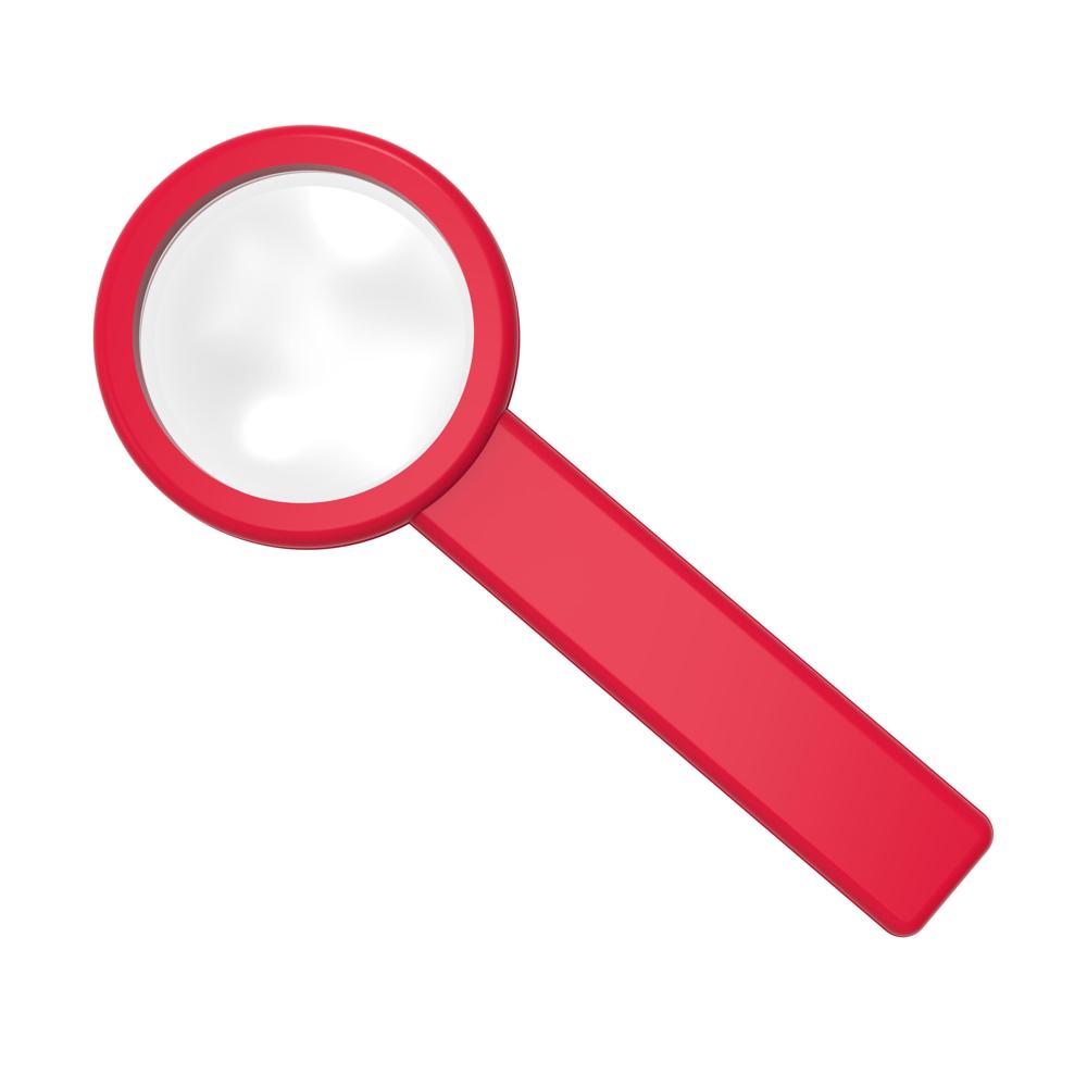 Stielloep "Handvat 5 x" - standaard rood