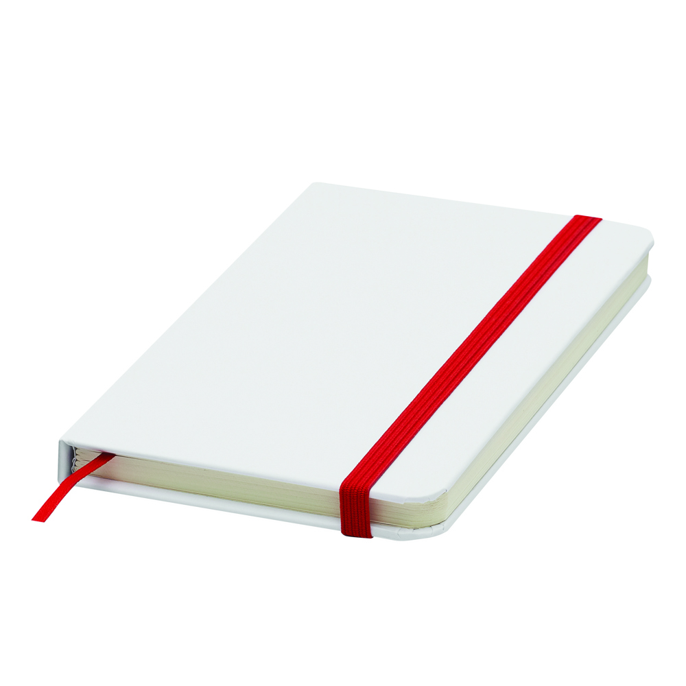 AUTHOR A6 - A6-notitieboekje AUTHOR - rood, wit