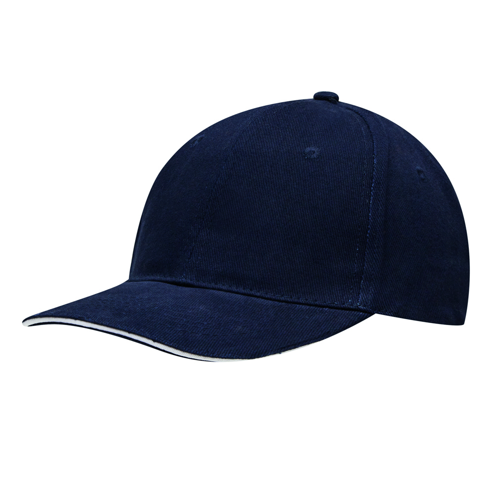 LIBERTY - 6 panel baseball cap - marineblauw