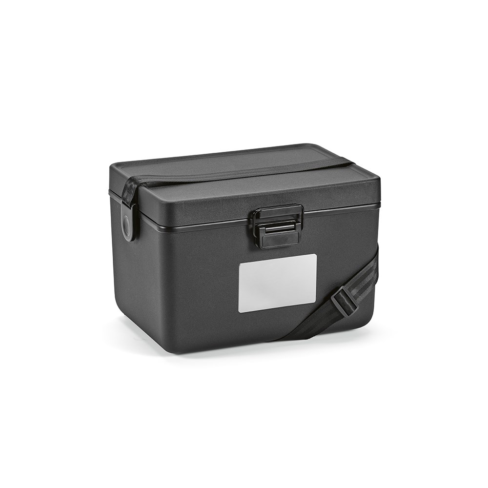 Bangkok 12L Koeler Gerecycled PP - Zwart