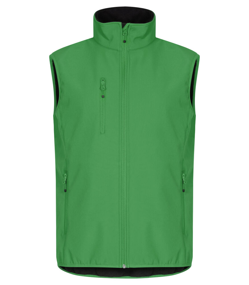 Clique - Classic Softshell Vest - appelgroen
