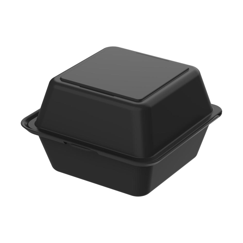 Burgerbox "ToGo" - effen zwart