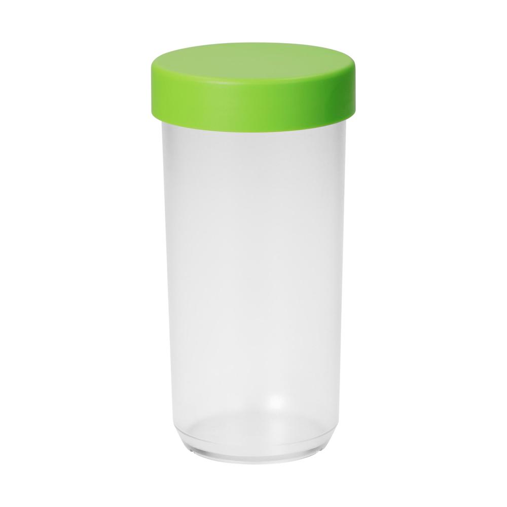 Drinkbeker "Drinkveilig" - doorschijnend/groen