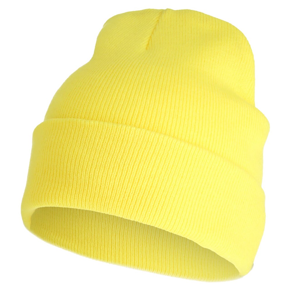 Gebreide muts - Geel (PMS 101c) / Geel