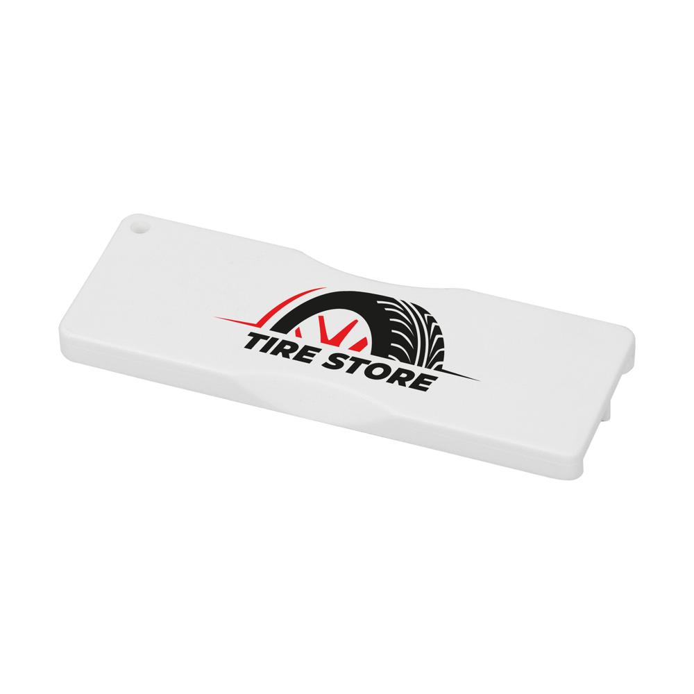 Autosleutelhanger "Bandenprofieldieptemeter"