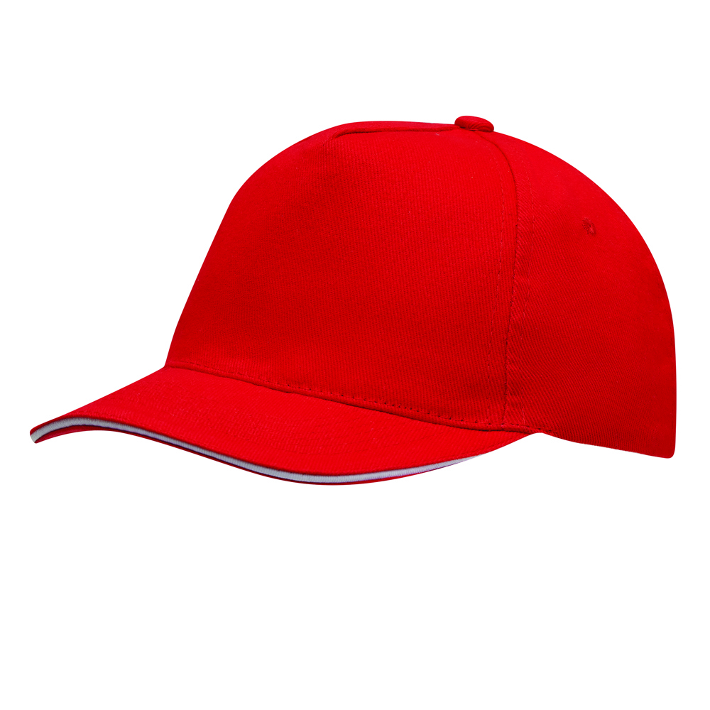 WALK - 5-panel sandwich cap - Rood