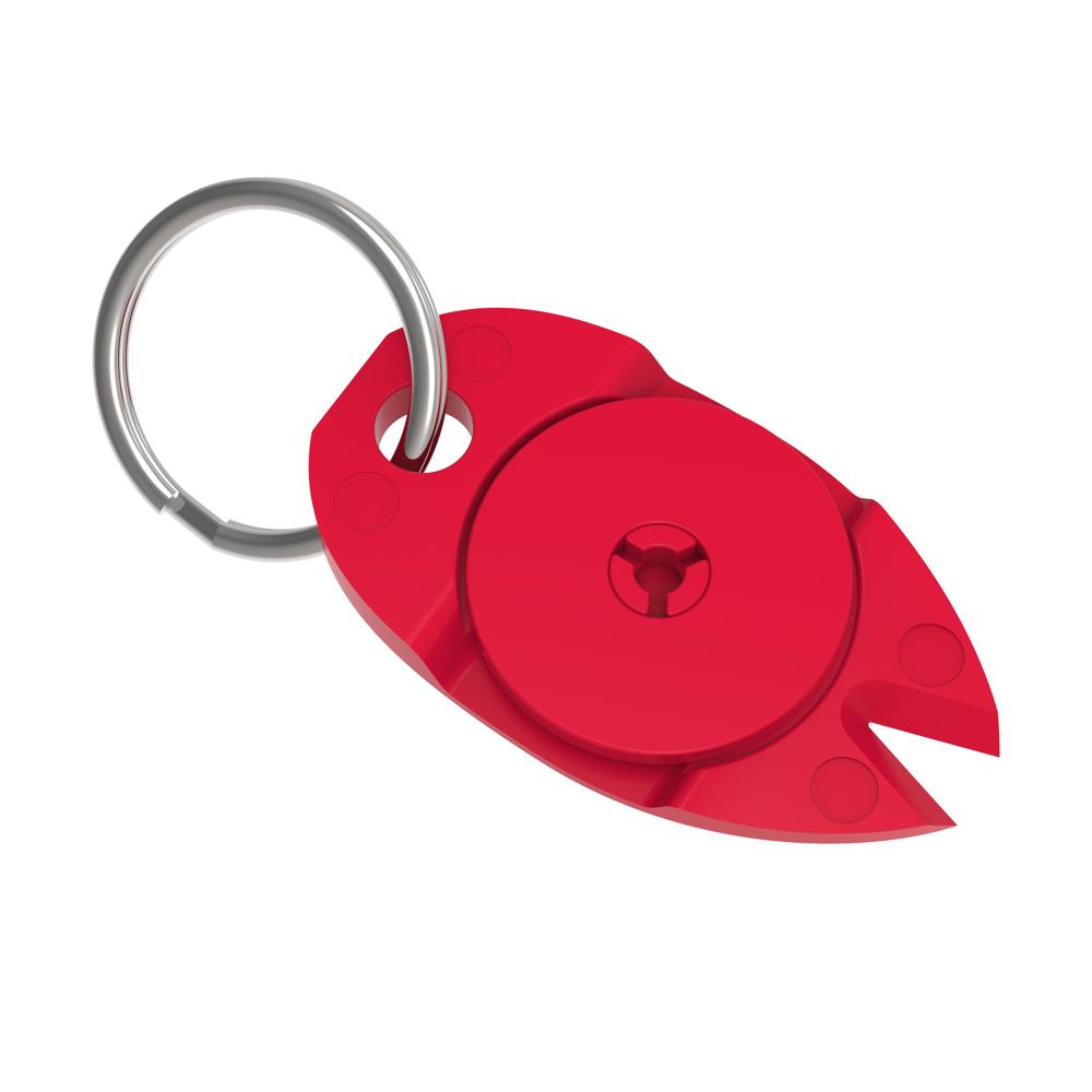 sleutelhanger "thee" - standaard rood