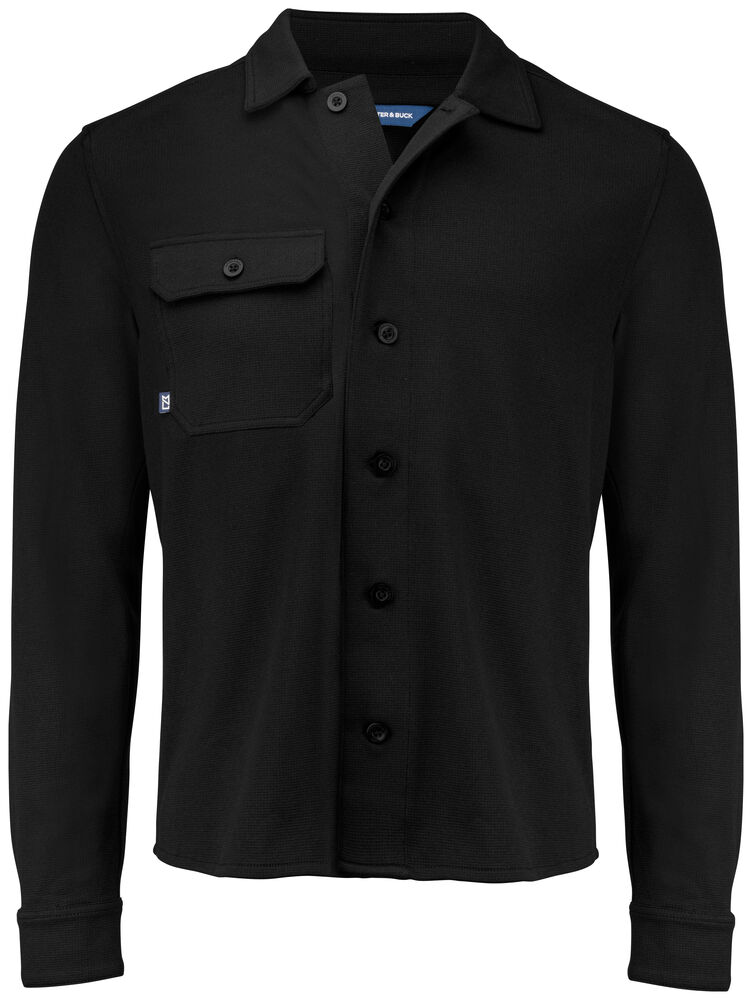 Cutter & Buck - Advantage Leisure Shirt Heren Grijs Mélange XL