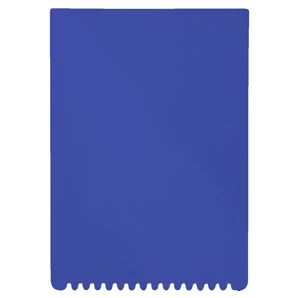 Eiskrabber "Rechthoek" - standaard blauw PP