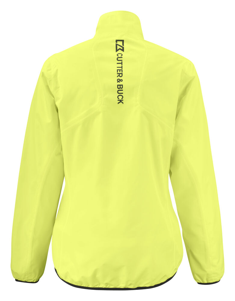 Cutter & Buck - La Push Rain Jacket Dames Neongeel XS