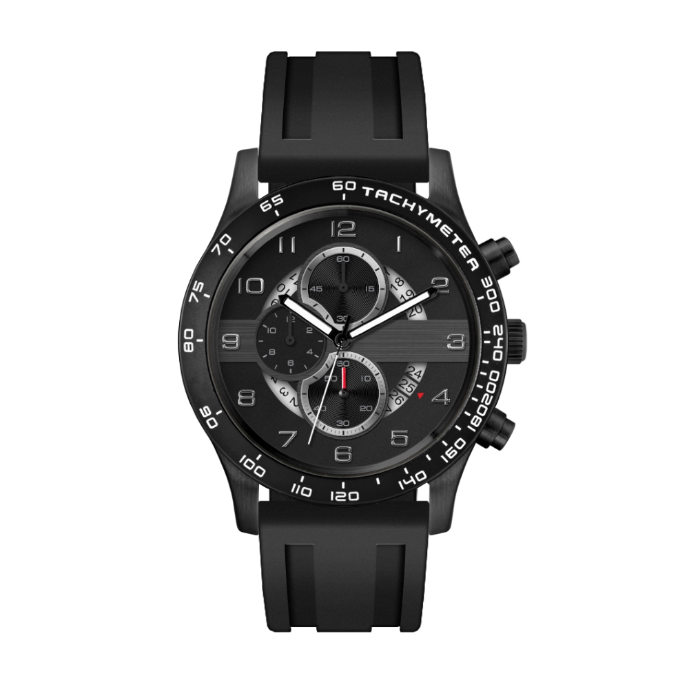 Horloge Boston - Zwart
