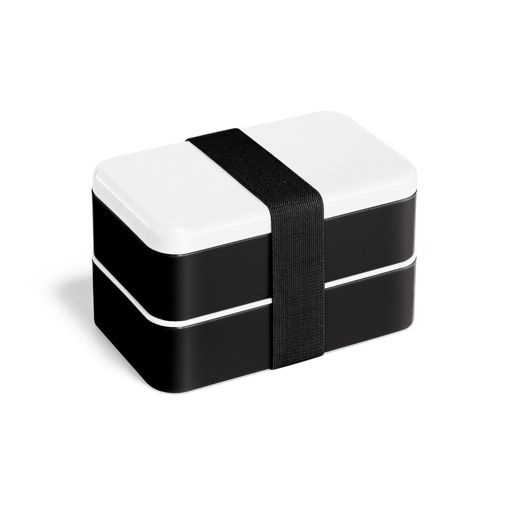 BOCUSE. Lunchdoos. 680 mL PP en PS lunchbox - Zwart