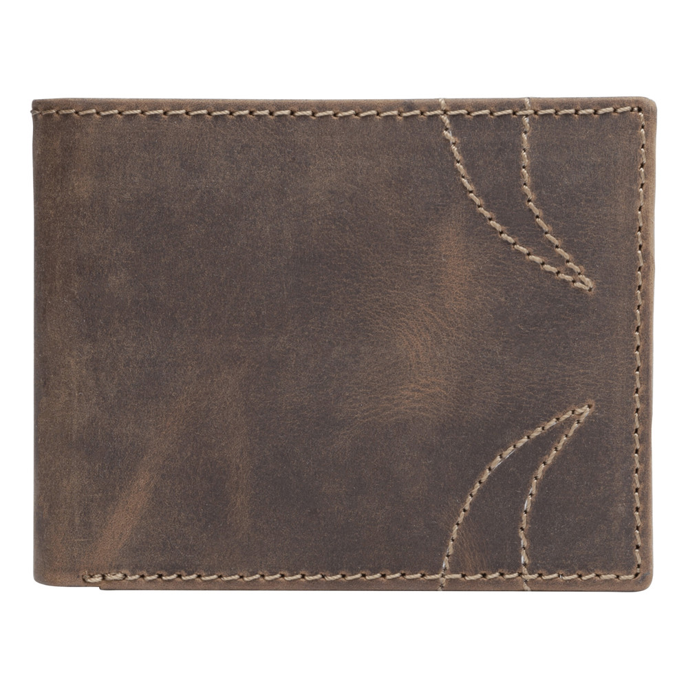 Lederen billfold portemonnee WILDERNESS I