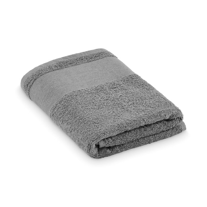 ISLAND 50 - Katoenen handdoek - Steengrijs