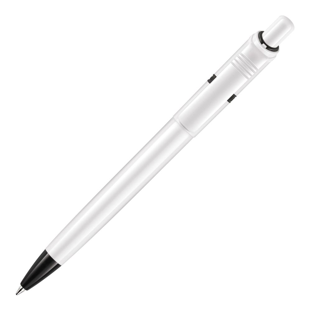 Balpen Ducal hardcolour - wit / zwart