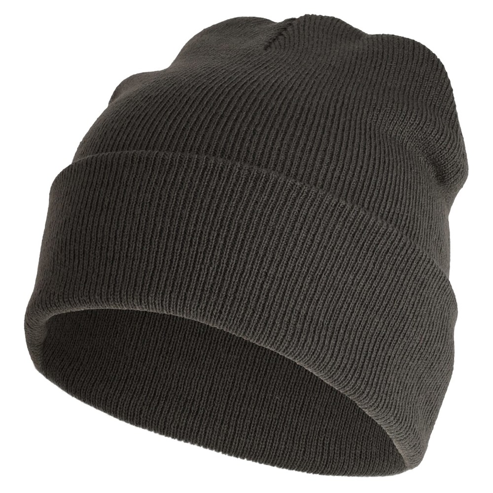 Gebreide muts - Donkergrijs (PMS Cool Grey 11c) / Donkergrijs