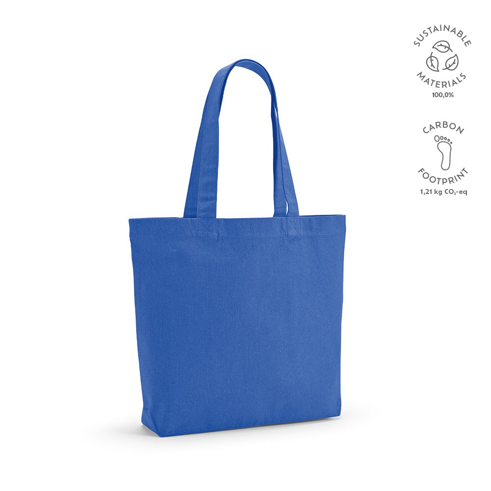 Aconcagua boodschappentas gerecycled katoen 280 gsm - Koningsblauw