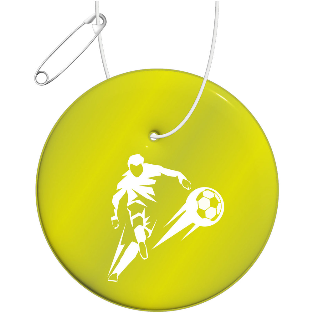RFX™ H-09 ronde reflecterende TPU hanger
