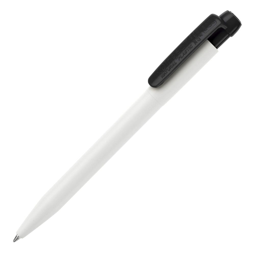 Balpen Ingeo TM Pen hardcolour - wit / zwart