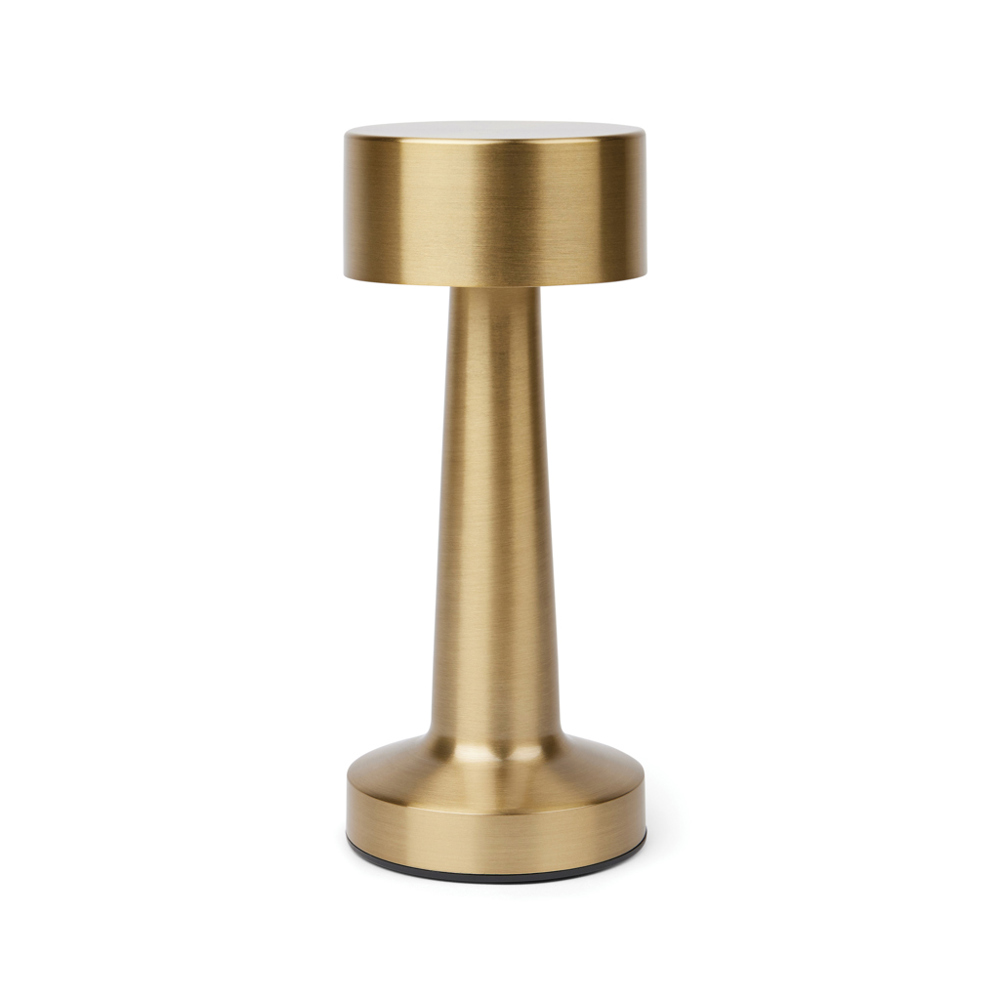 VINGA Maris RCS recycled ABS tafel lamp - goudkleurig (± PMS 7506C)