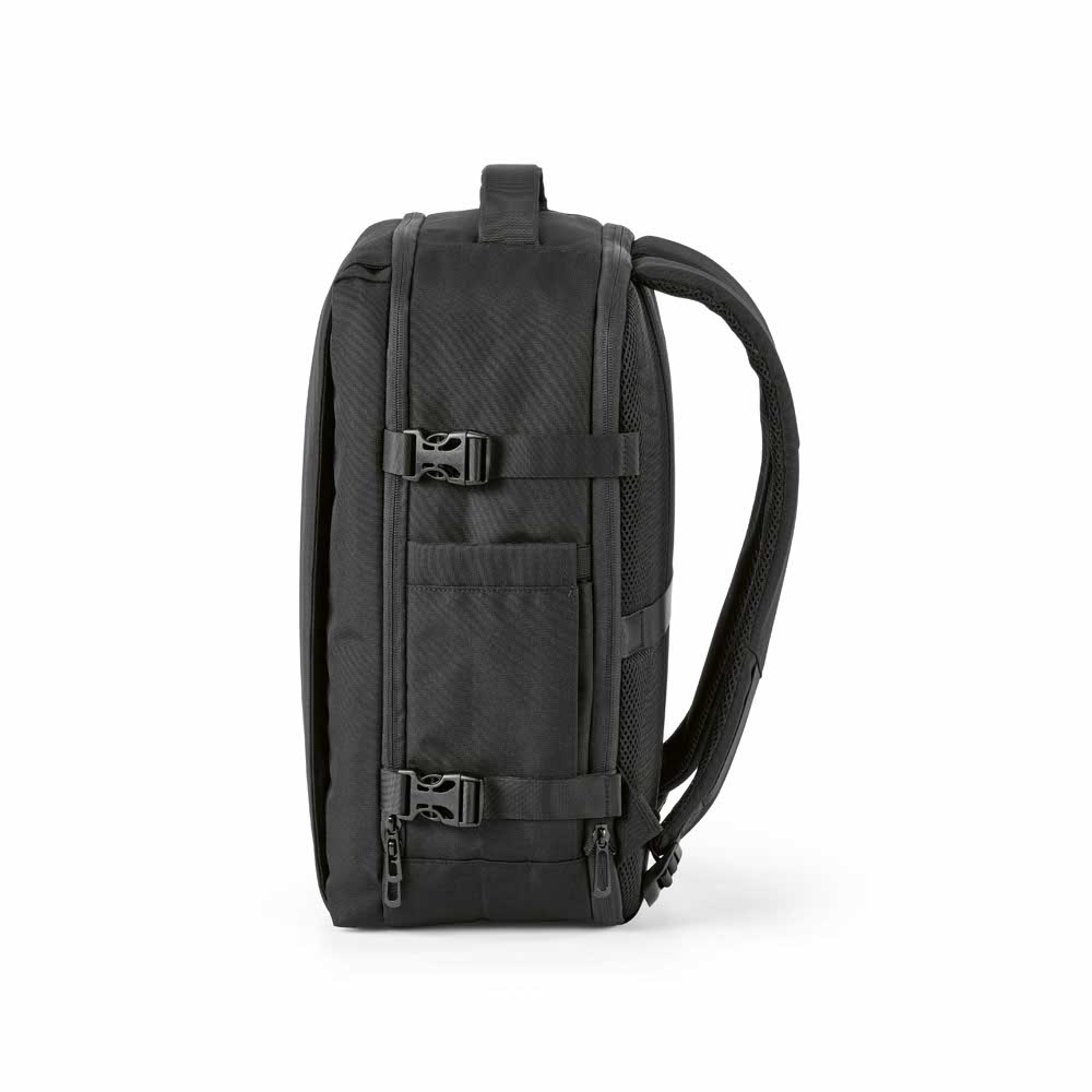 Belfast Backpack 20L rPET. Cabin Luggage. Fits 17" laptop - Zwart