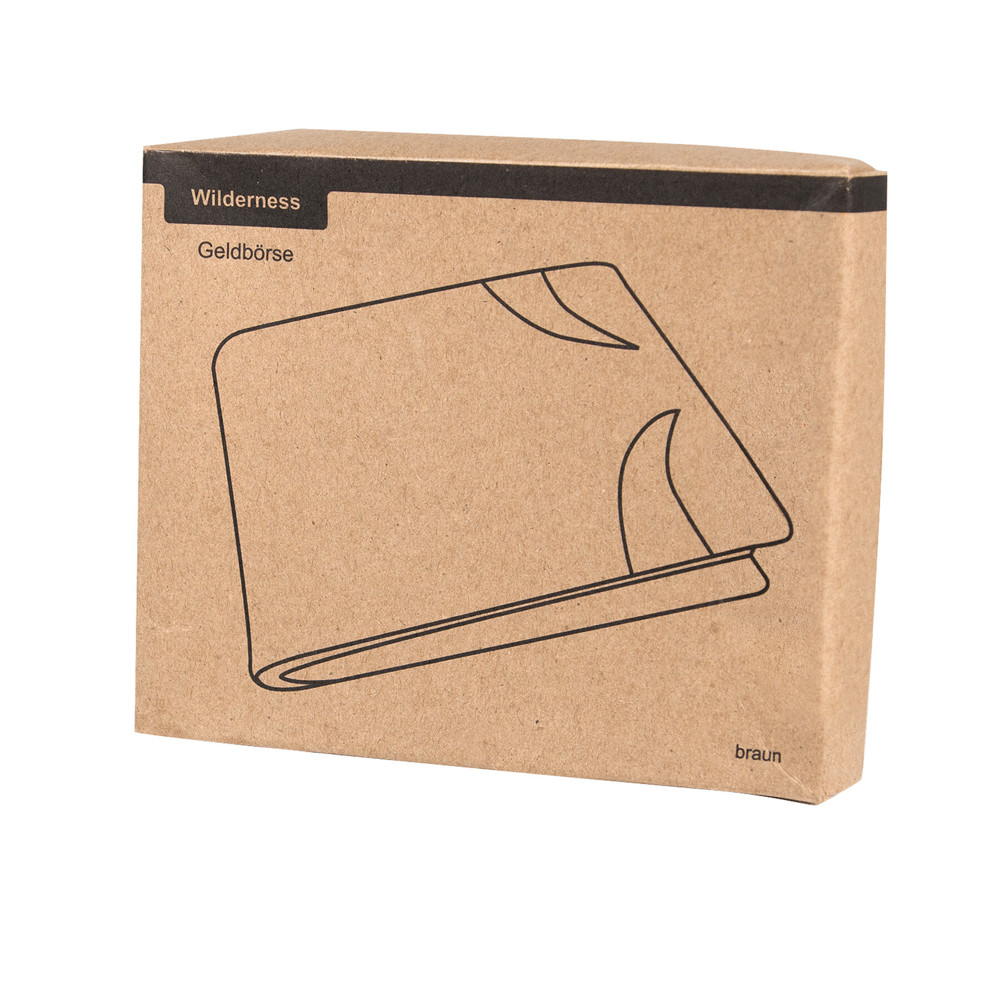 Lederen billfold portemonnee WILDERNESS I