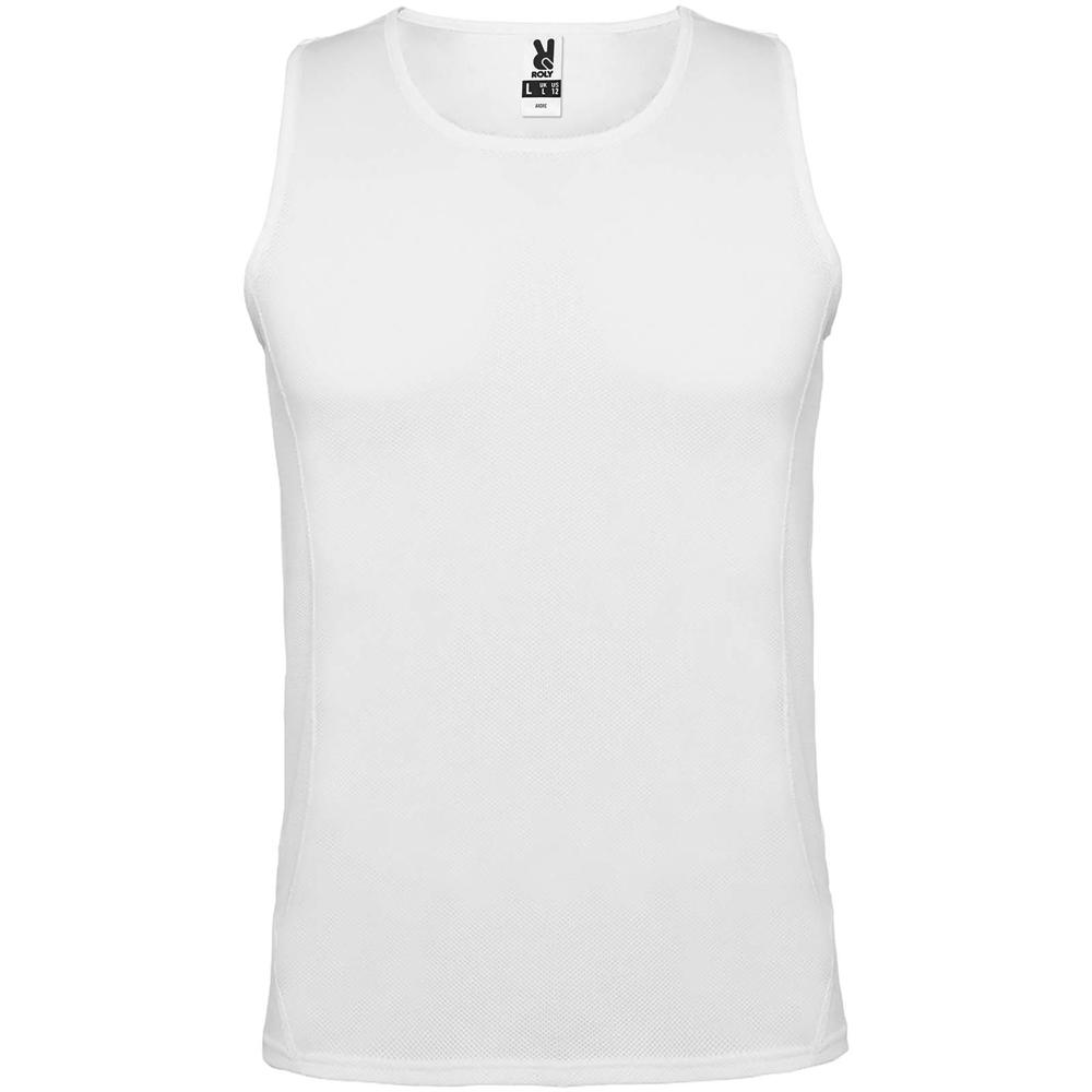Andre 140 g/m² sporthemd voor kinderen - Wit